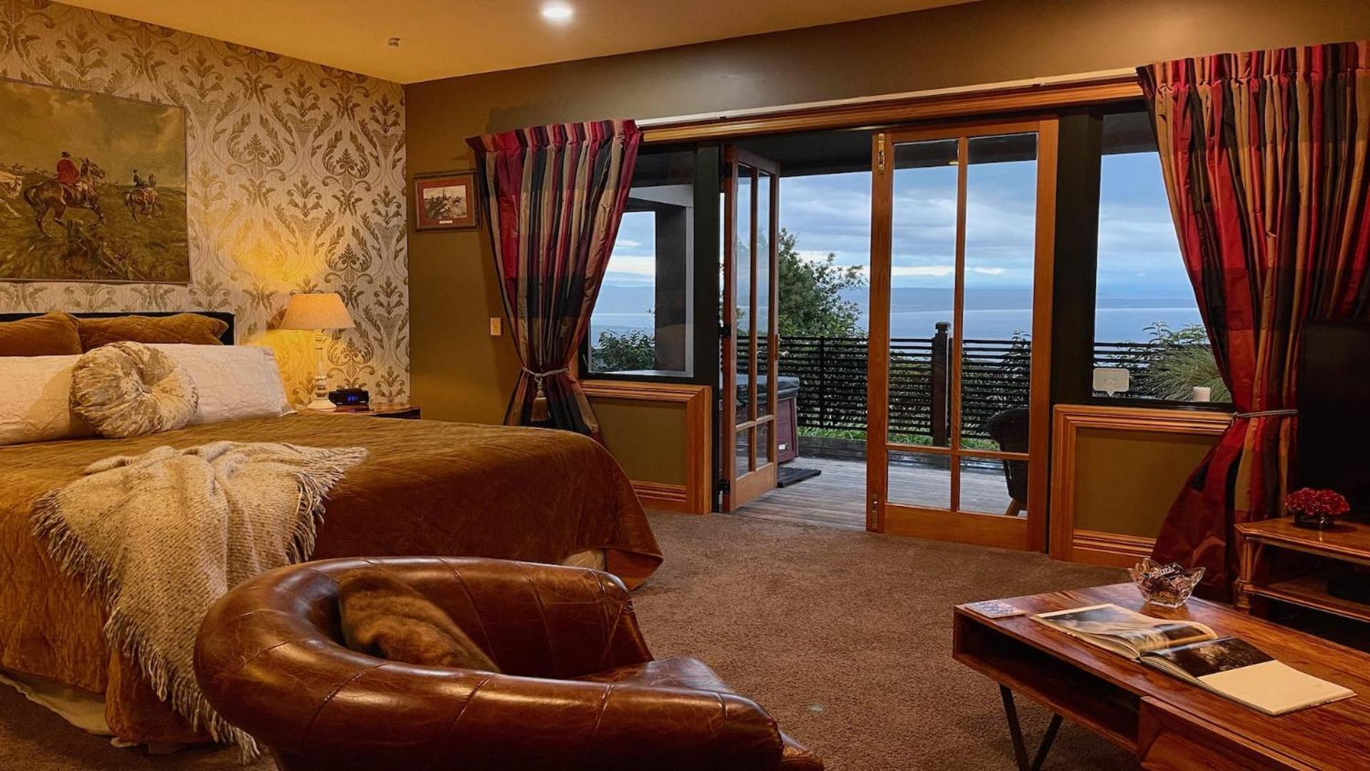 אגם טאופו The Flying Trout Boutique Lodge מראה חיצוני תמונה